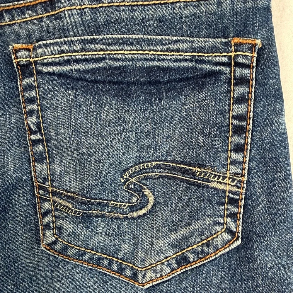 Silver Jeans Mens Gordie Straight Leg Stretch Jeans‎ 30x30 Medium Wash Denim